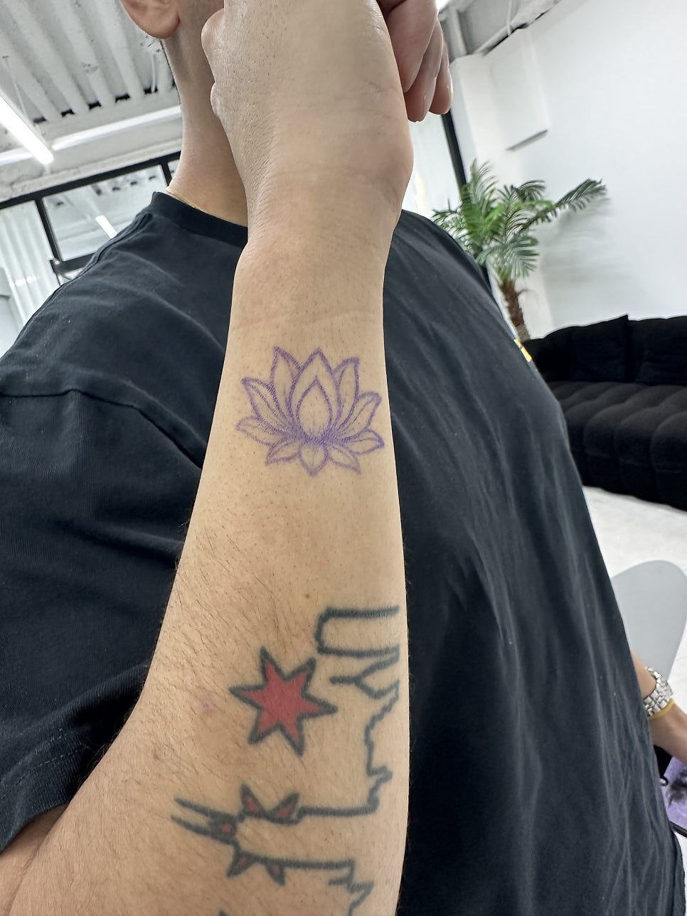 타투 작업